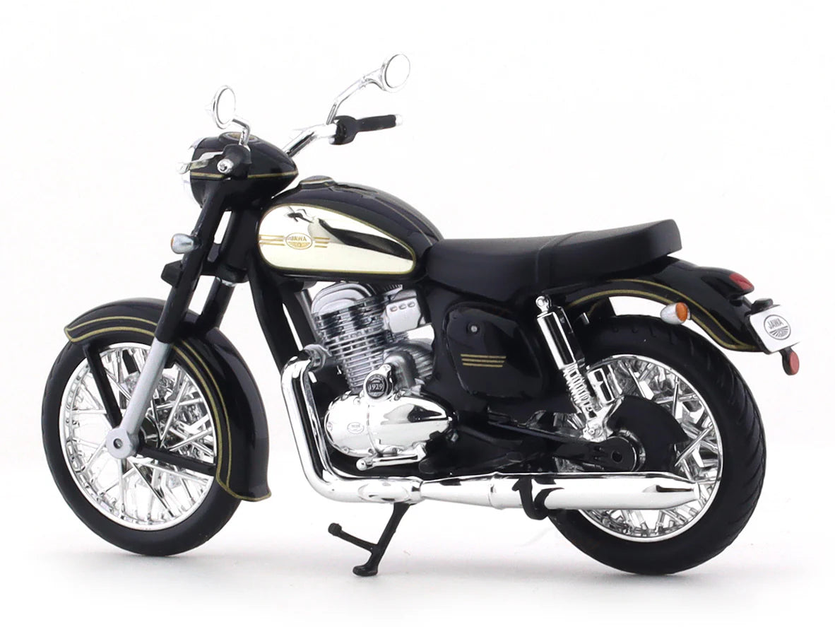 Maisto Jawa Classic Black 1:18 Scale Diecast Model