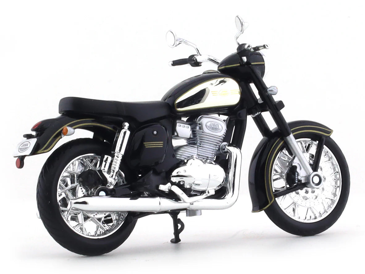 Maisto Jawa Classic Black 1:18 Scale Diecast Model