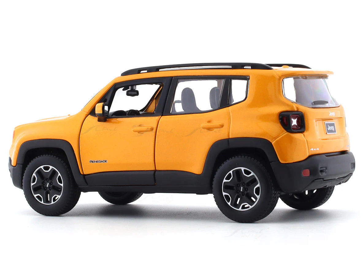Maisto Diecast Jeep Renegade Orange - 1/24