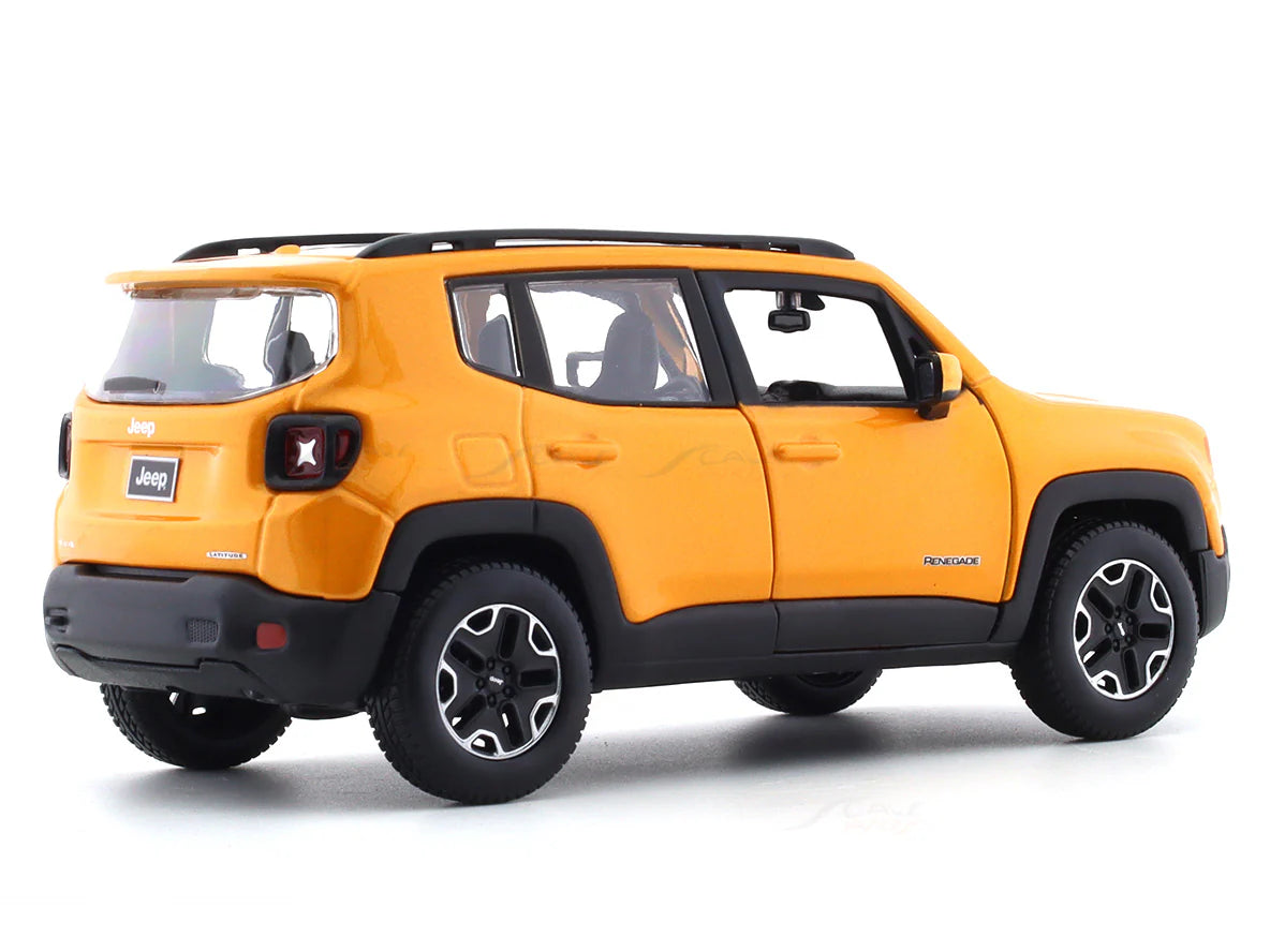 Maisto Diecast Jeep Renegade Orange - 1/24