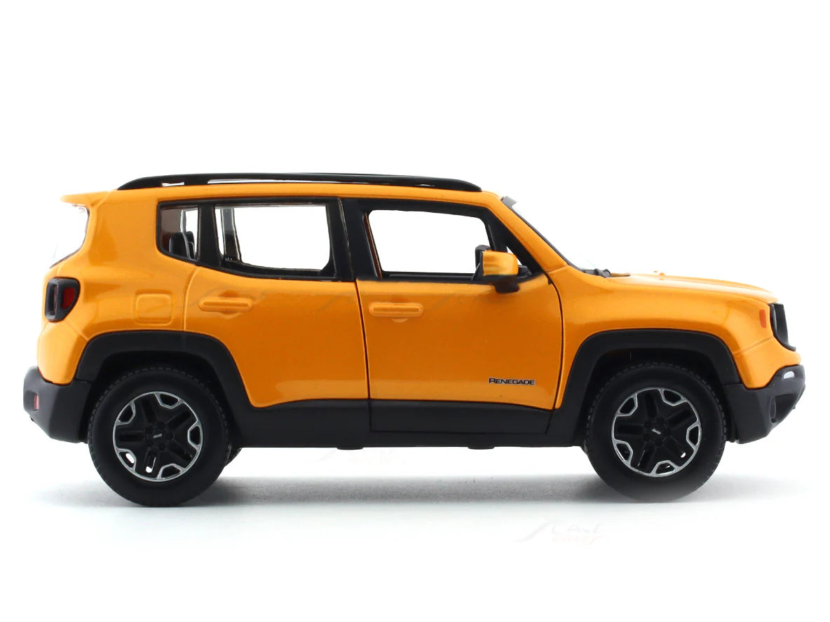 Maisto Diecast Jeep Renegade Orange - 1/24