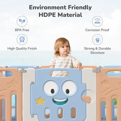 R for Rabbit Joyland Playard For Kids 14-Panel Playard