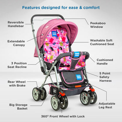 Mee Mee Little Explorer Advance Baby Stroller / Pram