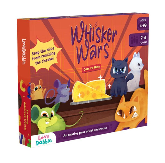 Dabble Whisker Wars - Cats vs Mice - Board Game