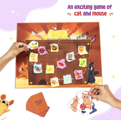Dabble Whisker Wars - Cats vs Mice - Board Game