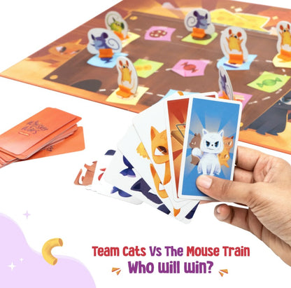 Dabble Whisker Wars - Cats vs Mice - Board Game