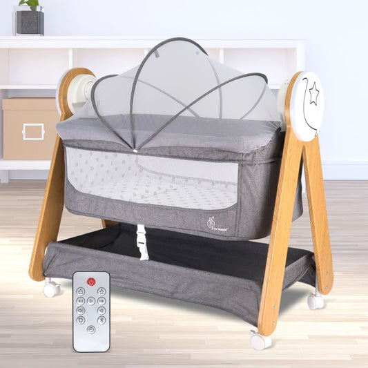 R for Rabbit Lullabies Woodsy Electric Cradle For Babies