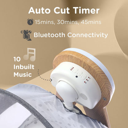 R for Rabbit Lullabies Woodsy Electric Cradle For Babies