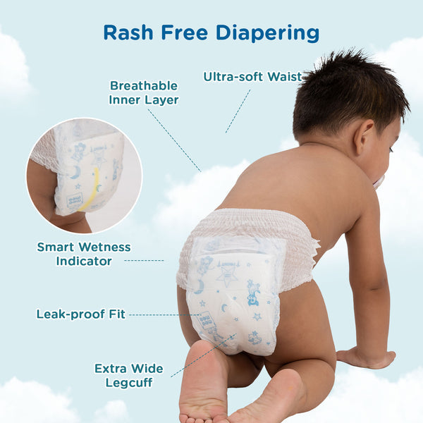 MeeMee Breathable Premium Baby Diaper Large