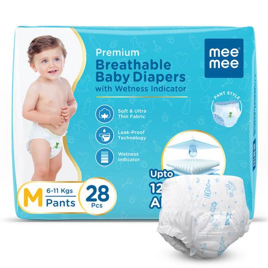 MeeMee Breathable Premium Baby Diaper Medium