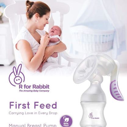 R for Rabbit Manual Feeding Breast Pump