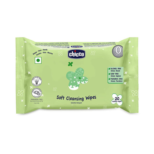 Chicco Baby Moments Wipes 20Pcs