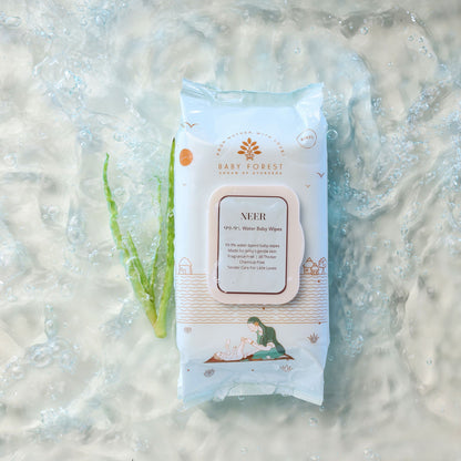 Baby Forest Neer 99.9% Water Baby Wipes (Pack of 2)