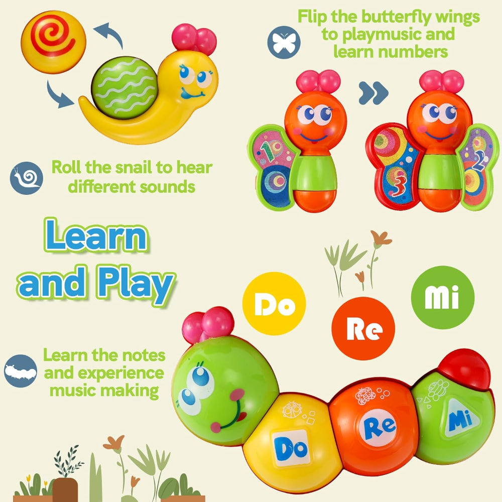 Open Ended Caterpillar Learning Table