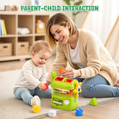 Open Ended Dino Feeder - Montessori Sensory Shape Sorter