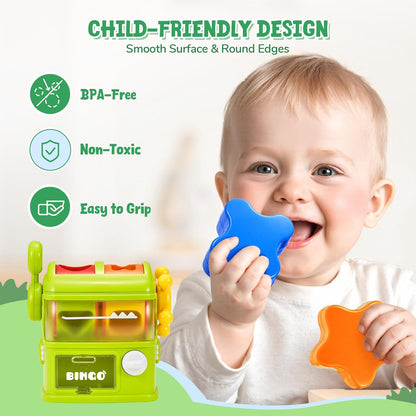 Open Ended Dino Feeder - Montessori Sensory Shape Sorter