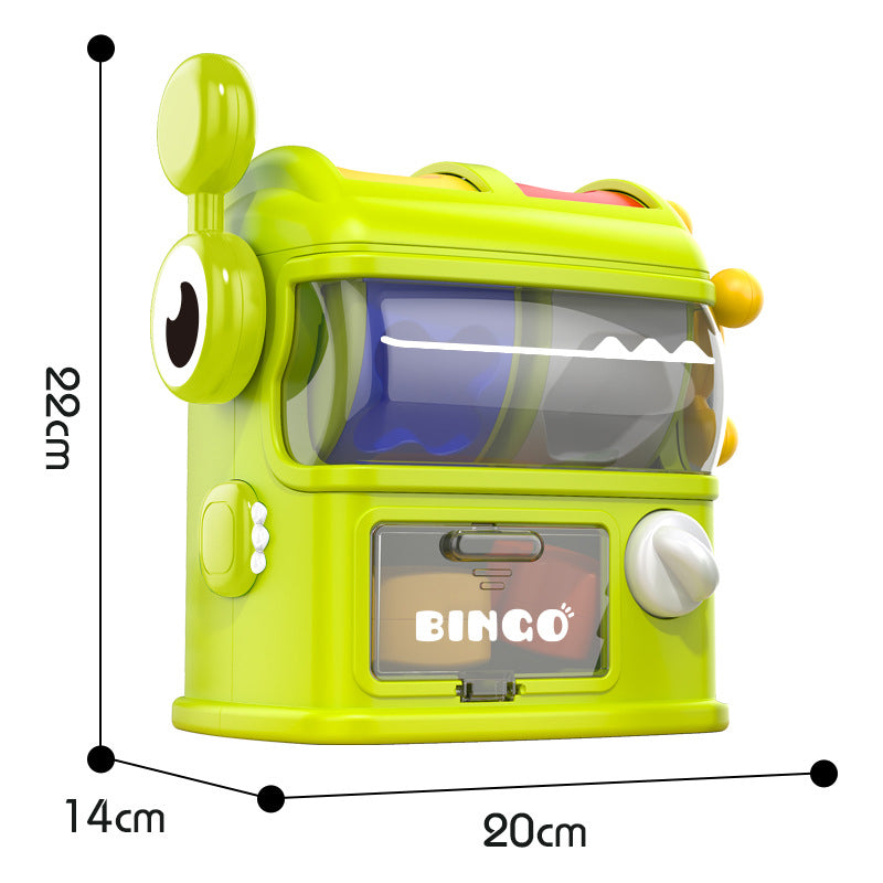 Open Ended Dino Feeder - Montessori Sensory Shape Sorter