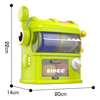 Open Ended Dino Feeder - Montessori Sensory Shape Sorter