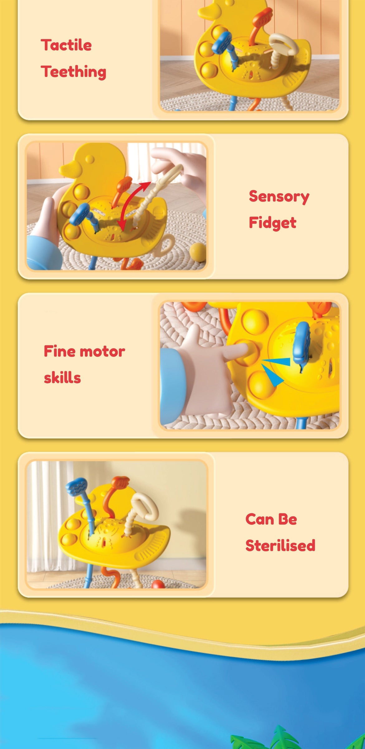 Open Ended Duckii Sensory Soothers