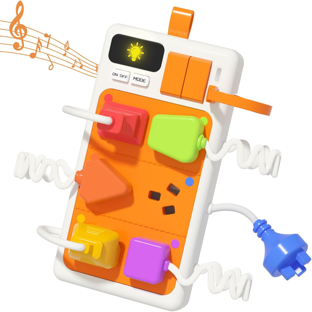 Open Ended Montessori Plug & Play Busy Board