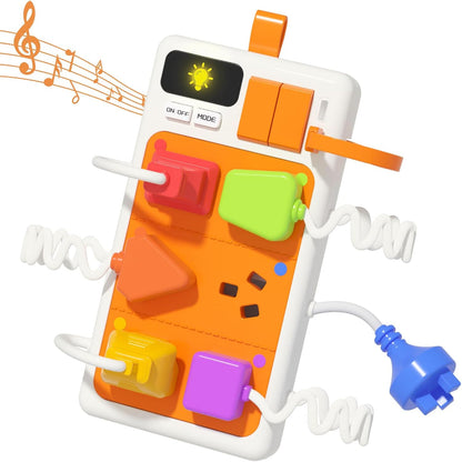 Open Ended Montessori Plug & Play Busy Board