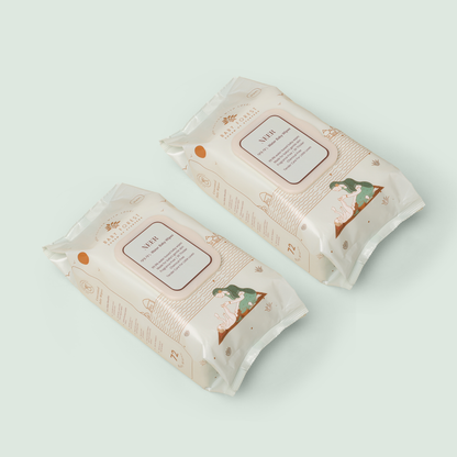 Baby Forest Neer 99.9% Water Baby Wipes (Pack of 2)