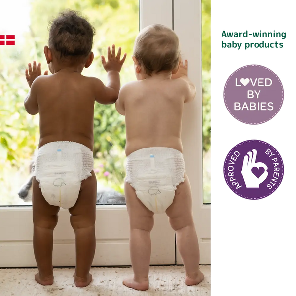 Bambo Nature Premium Baby Pants Diapers for Baby Large Size (7-12 Kgs)
