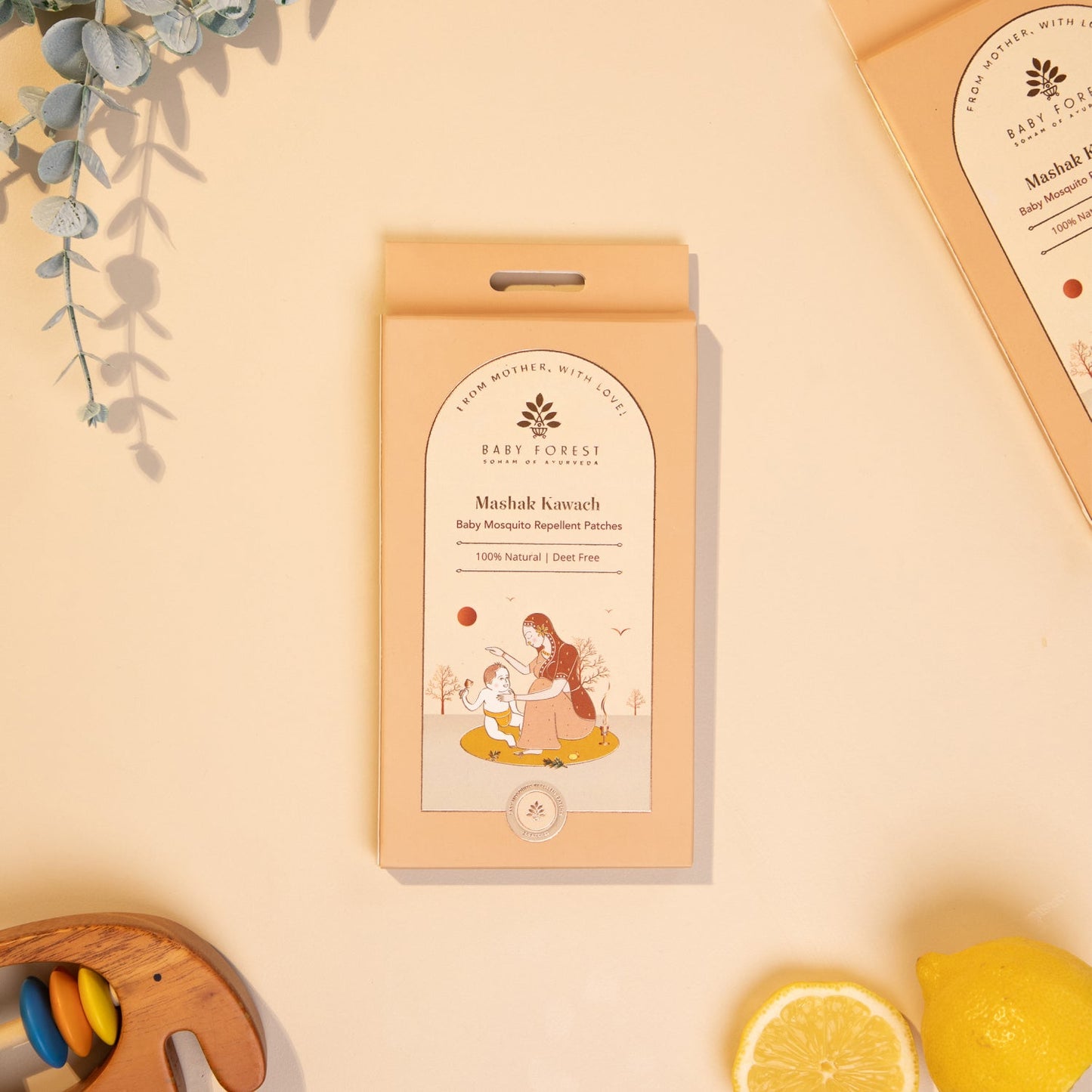 Baby Forest Mashak Kawach Baby Mosquito Repellent Patches