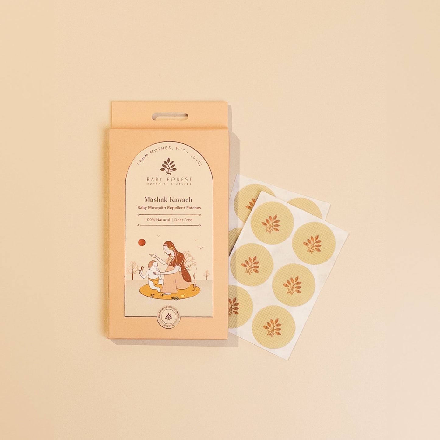 Baby Forest Mashak Kawach Baby Mosquito Repellent Patches