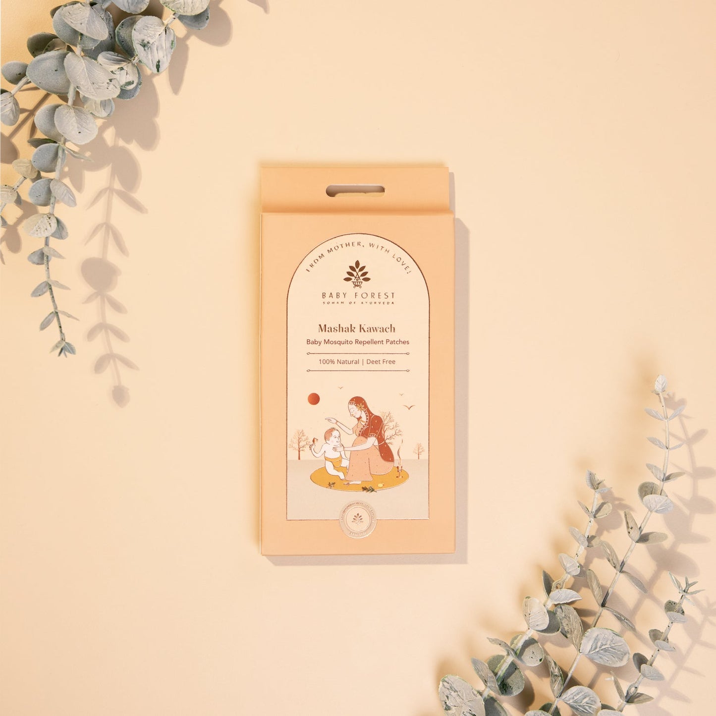 Baby Forest Mashak Kawach Baby Mosquito Repellent Patches