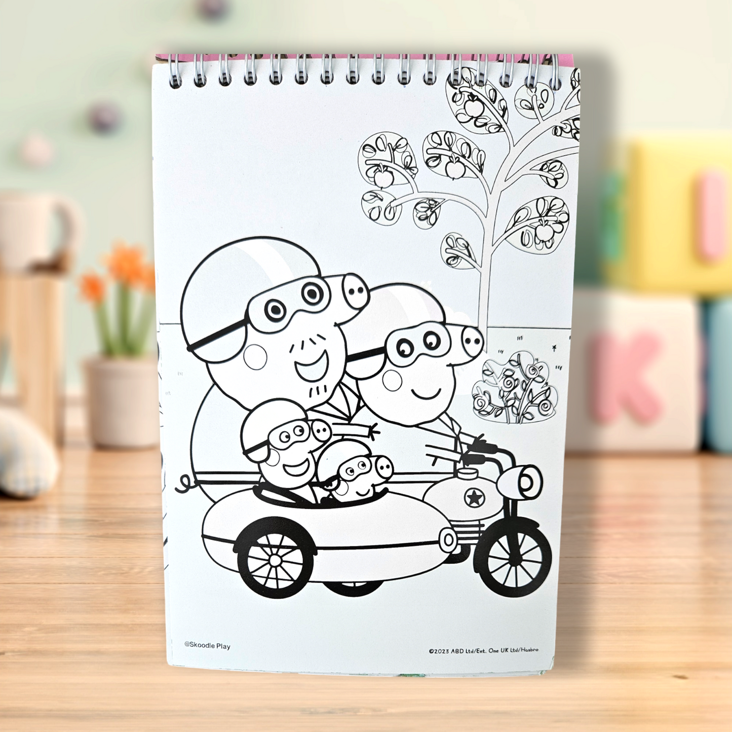 Skoodle Peppa Pig Premium Water Magic Book