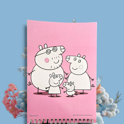 Skoodle Peppa Pig Premium Water Magic Book