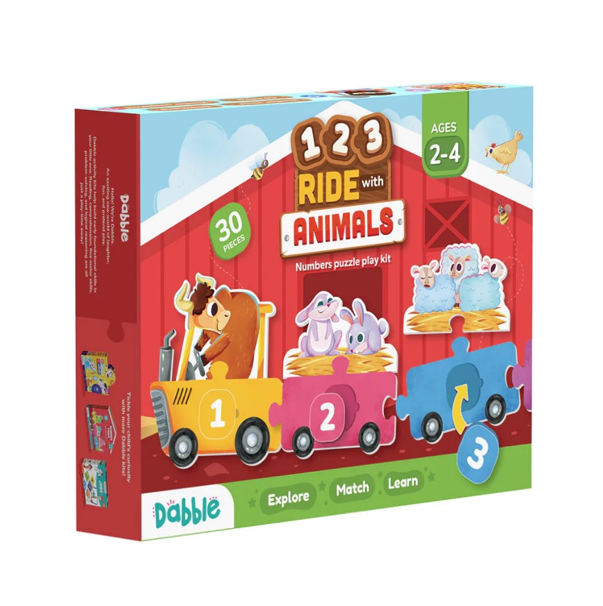 Dabble 123 Ride With Animals