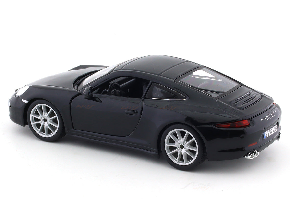 Bburago 1/24 Scale Porsche 911 Carrera Diecast Car Black