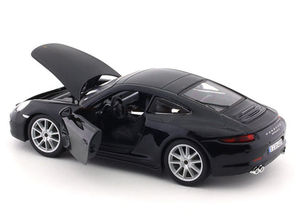 Bburago 1/24 Scale Porsche 911 Carrera Diecast Car Black