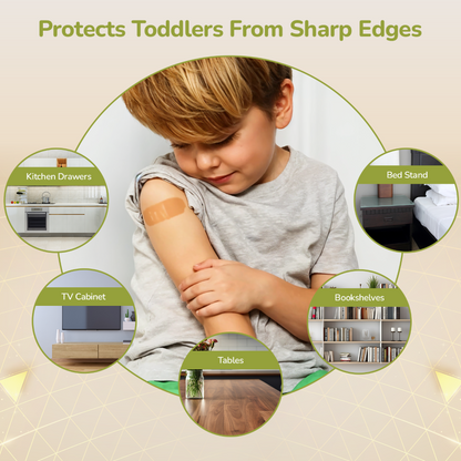 R for Rabbit Protector Plus Corner Cushion Guard BPA-Free Baby Safety Corners