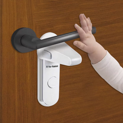 R for Rabbit Protector Plus Door Handle Stopper – Child Safety Lock for Door Levers
