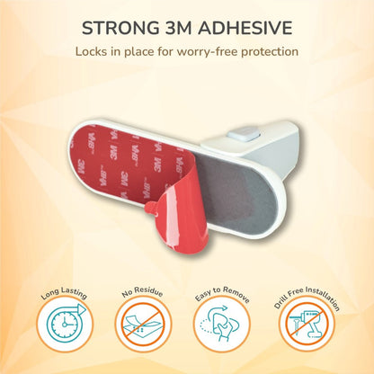 R for Rabbit Protector Plus Door Handle Stopper – Child Safety Lock for Door Levers