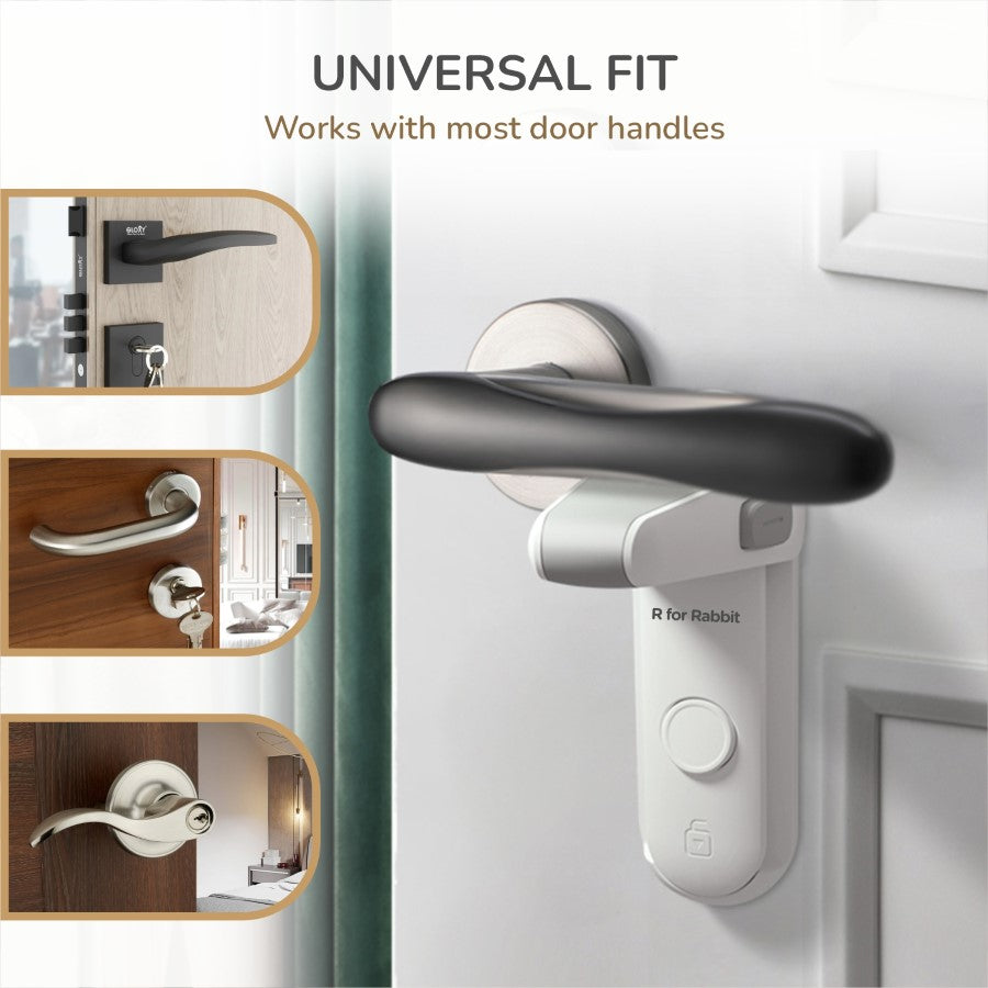 R for Rabbit Protector Plus Door Handle Stopper – Child Safety Lock for Door Levers