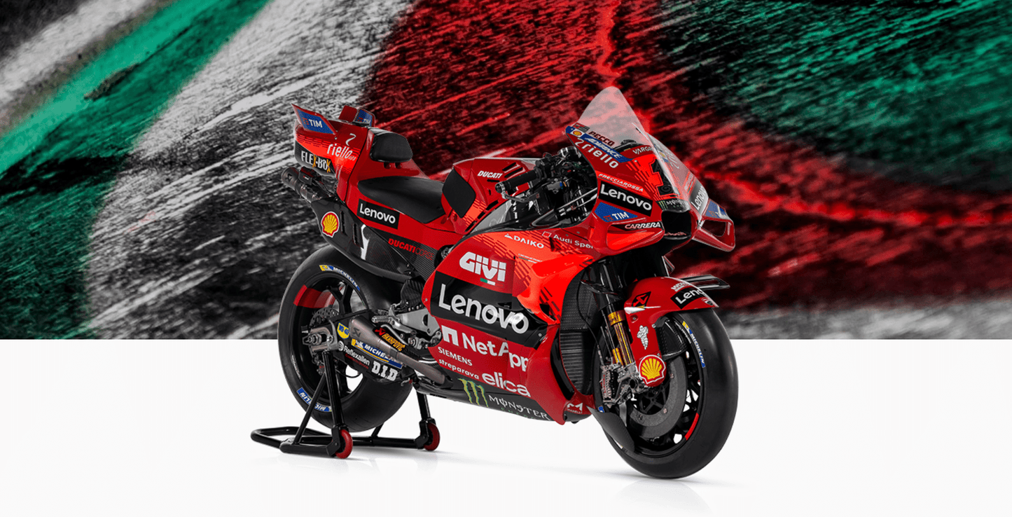 Maisto MotoGP Ducati Lenovo Team 2024 Francesco Bagnaia - 1/18