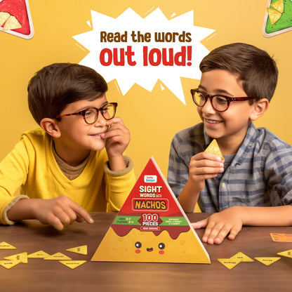 Dabble Sight Words with Nachos