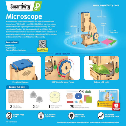 Smartivity Microscope 100x Zoom Toy