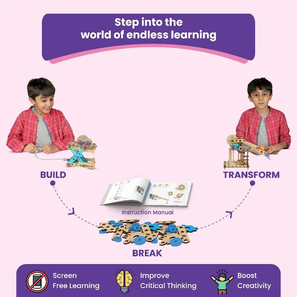 Smartivity Multi-Builds Hydraulics Kit