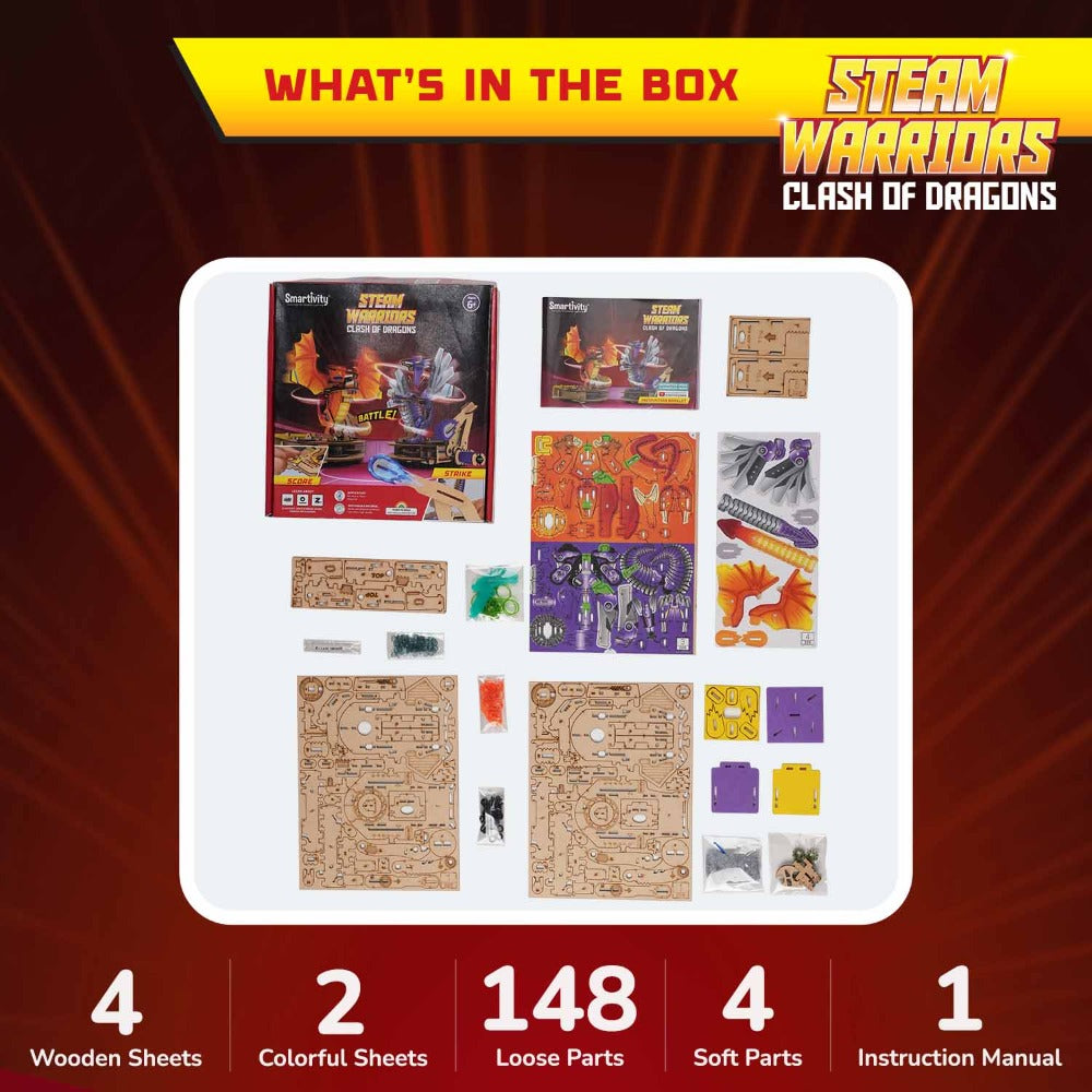 Smartivity STEAM Warriors: Clash of Dragons