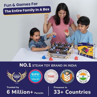 Smartivity Tic Tac Twist STEM DIY Fun Game