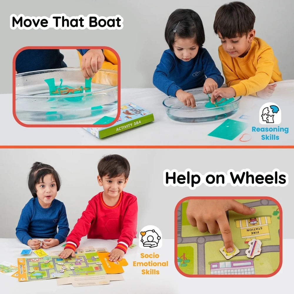 Smartivity Transports On The Go 7 In 1 Activity Kit