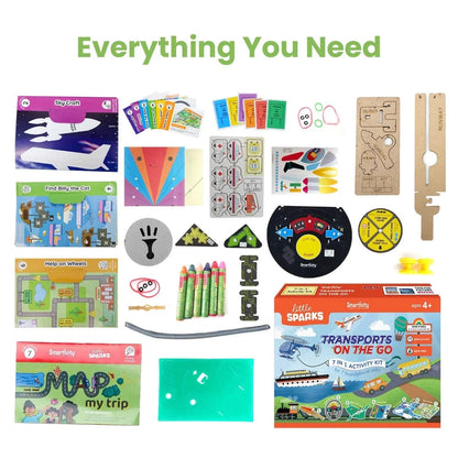 Smartivity Transports On The Go 7 In 1 Activity Kit