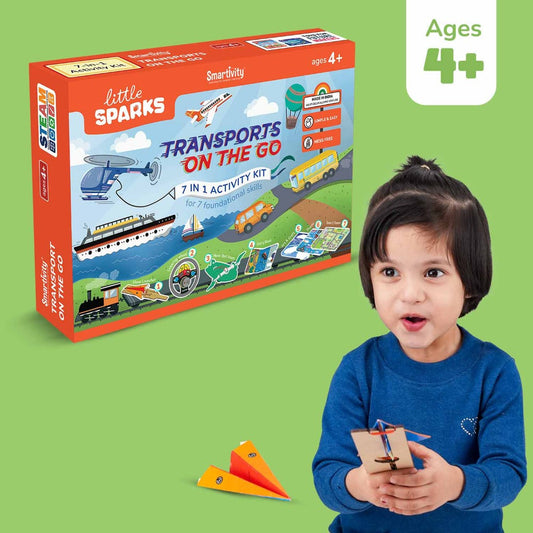 Smartivity Transports On The Go 7 In 1 Activity Kit