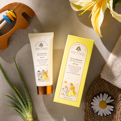 Baby Forest Surya Kawach Baby Sunscreen Lotion