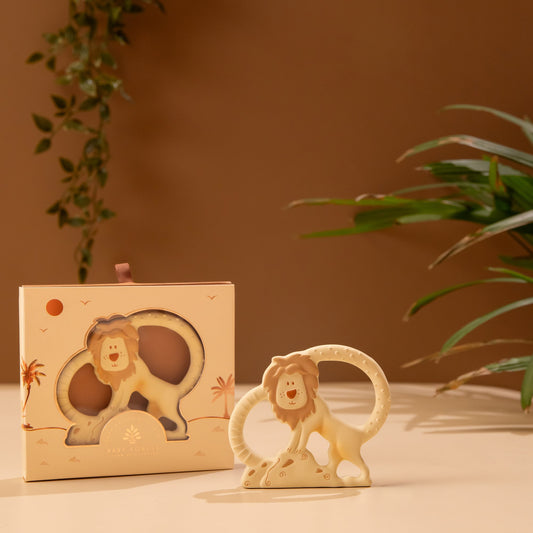 Baby Forest Natkhat Sher Natural Rubber Baby Teether